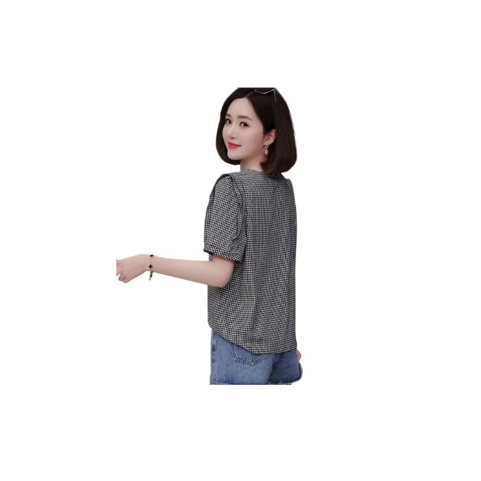 Áo caro dành cho bạn nữ xinh xắn - tnt1