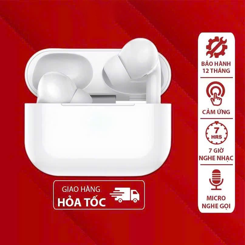 Tai Nghe Bluetooth Pro2 Không Dây định vị khử tiếng ồn ANC PIN TRÂU bass căng tự kết nối Fullbox phụ kiện đủ tính năng  đàm thoại 2 chiều - HÀNG CHÍNH HÃNG