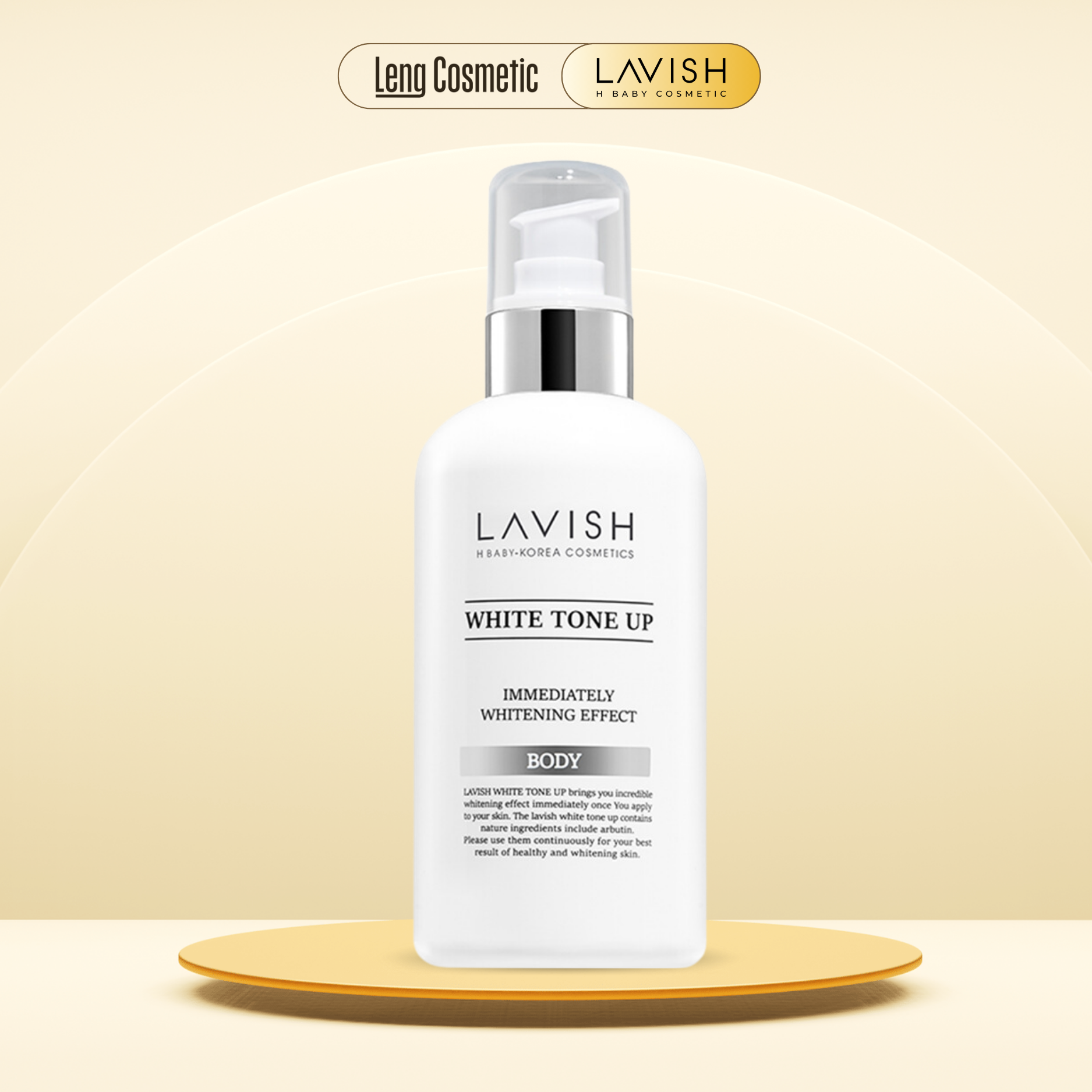 Kem dưỡng trắng chuyên sâu ban ngày dành cho body Lavish h baby