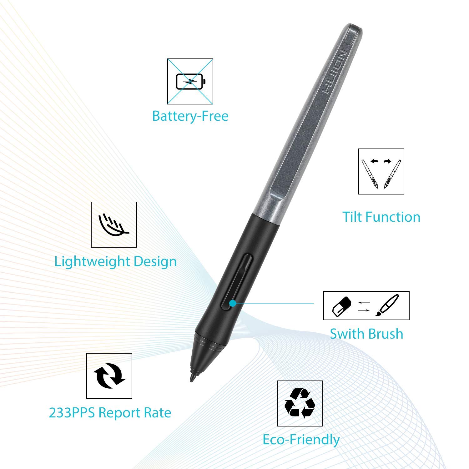 Bảng Vẽ Điện Tử HUION H1060P - Hàng Chính Hãng