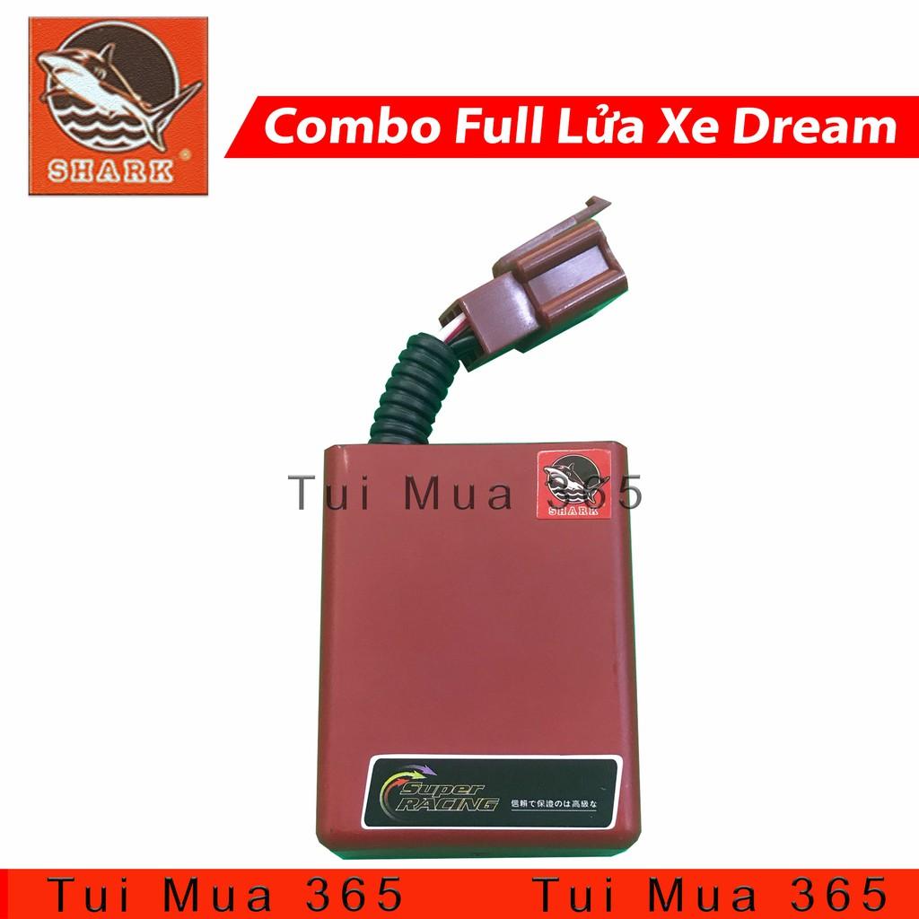 Combo IC Shark và Mobin Sườn Faito, Bugi Denso IUF 22 Độ Lửa Mạnh Dream, Wave 100cc, Sirius 50cc