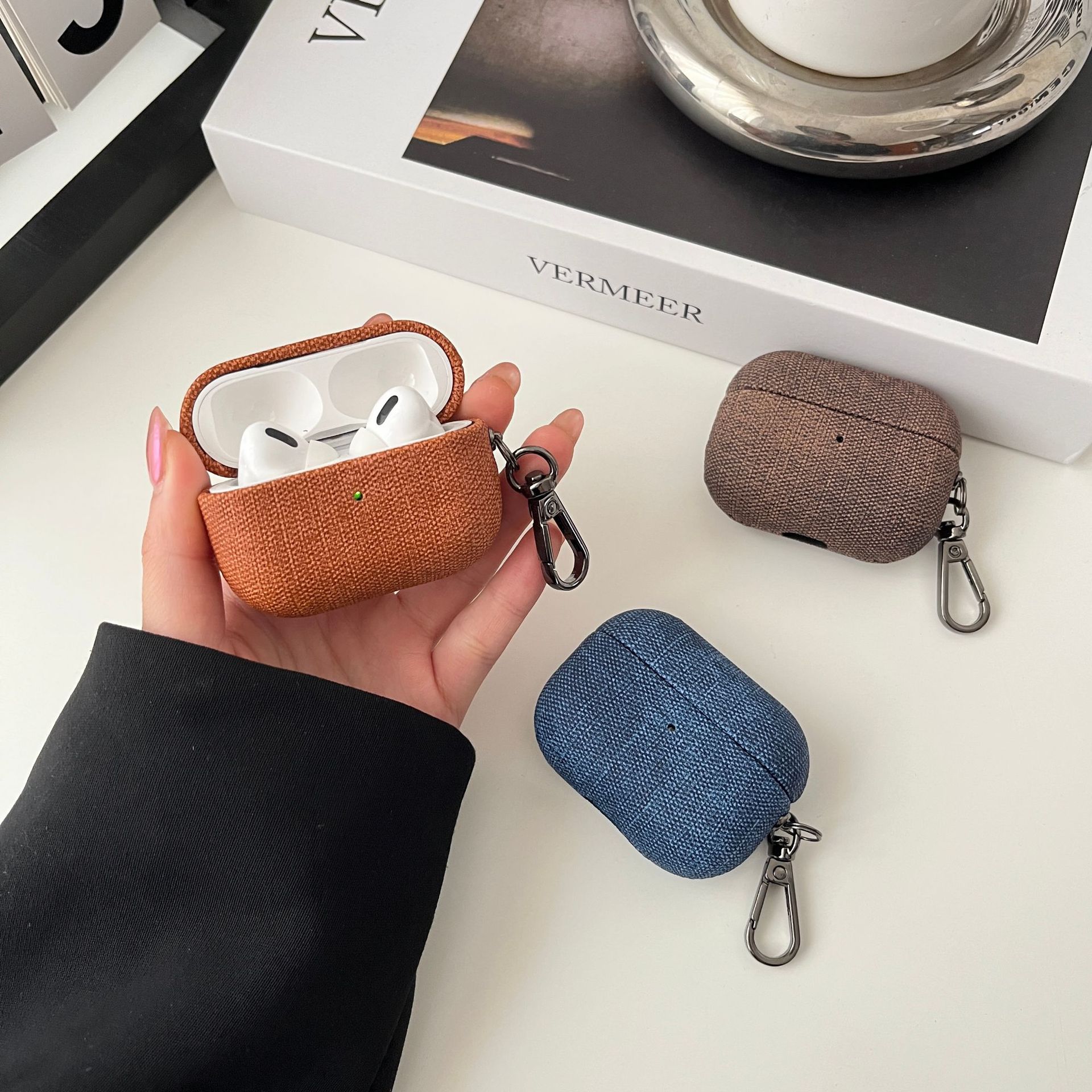 Ốp Vải Jean cho Airpods 3 / Airpods Pro 2