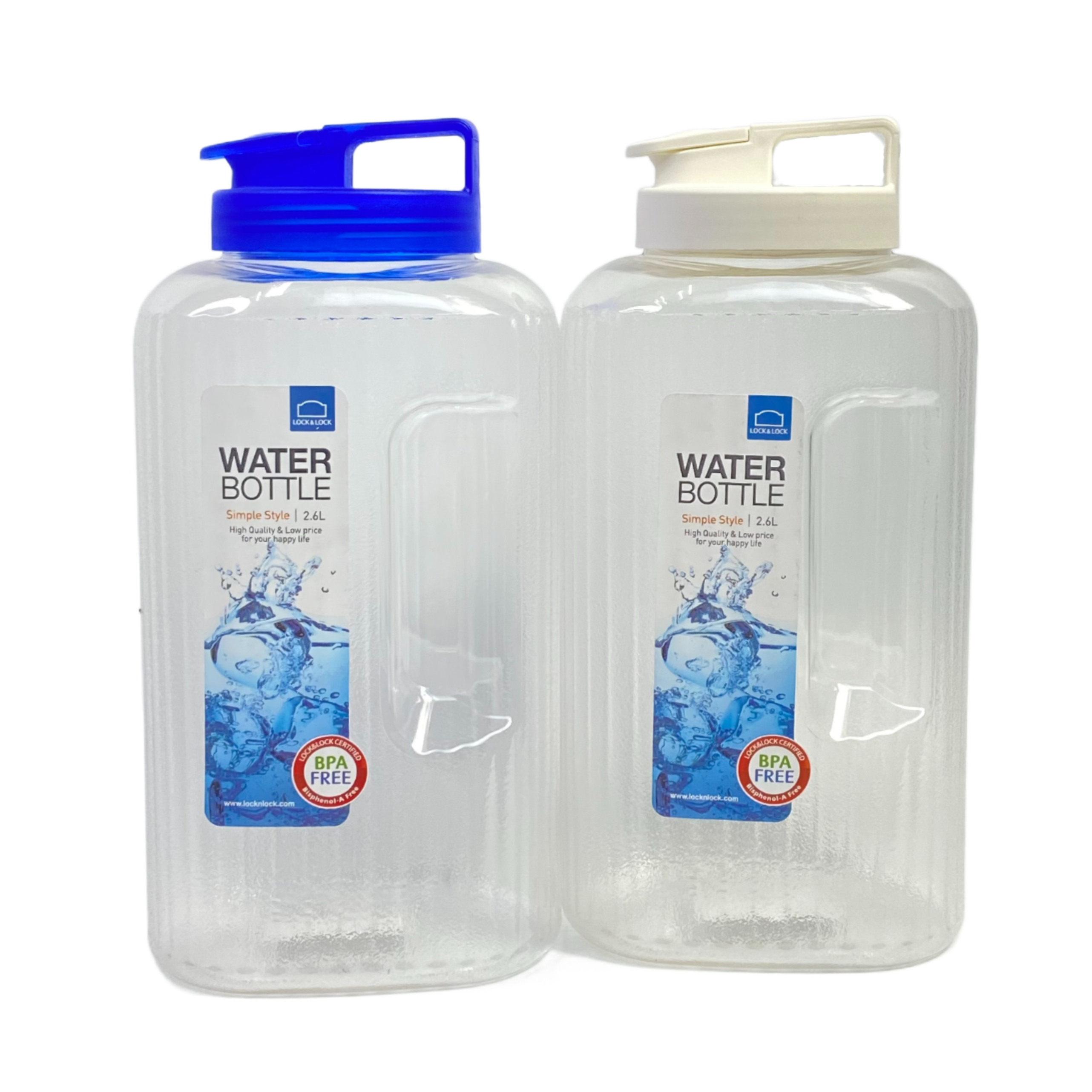 Bình nước Lock&Lock Aqua HAP739B/HAP739W (2.6l)
