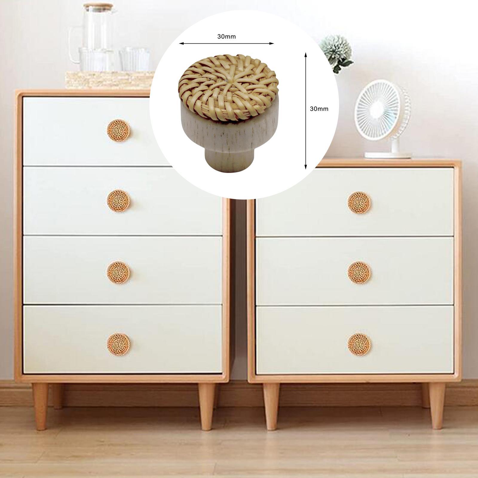 Dresser Knob Drawer Pulls Handcraft Retro Style Furniture Decorative