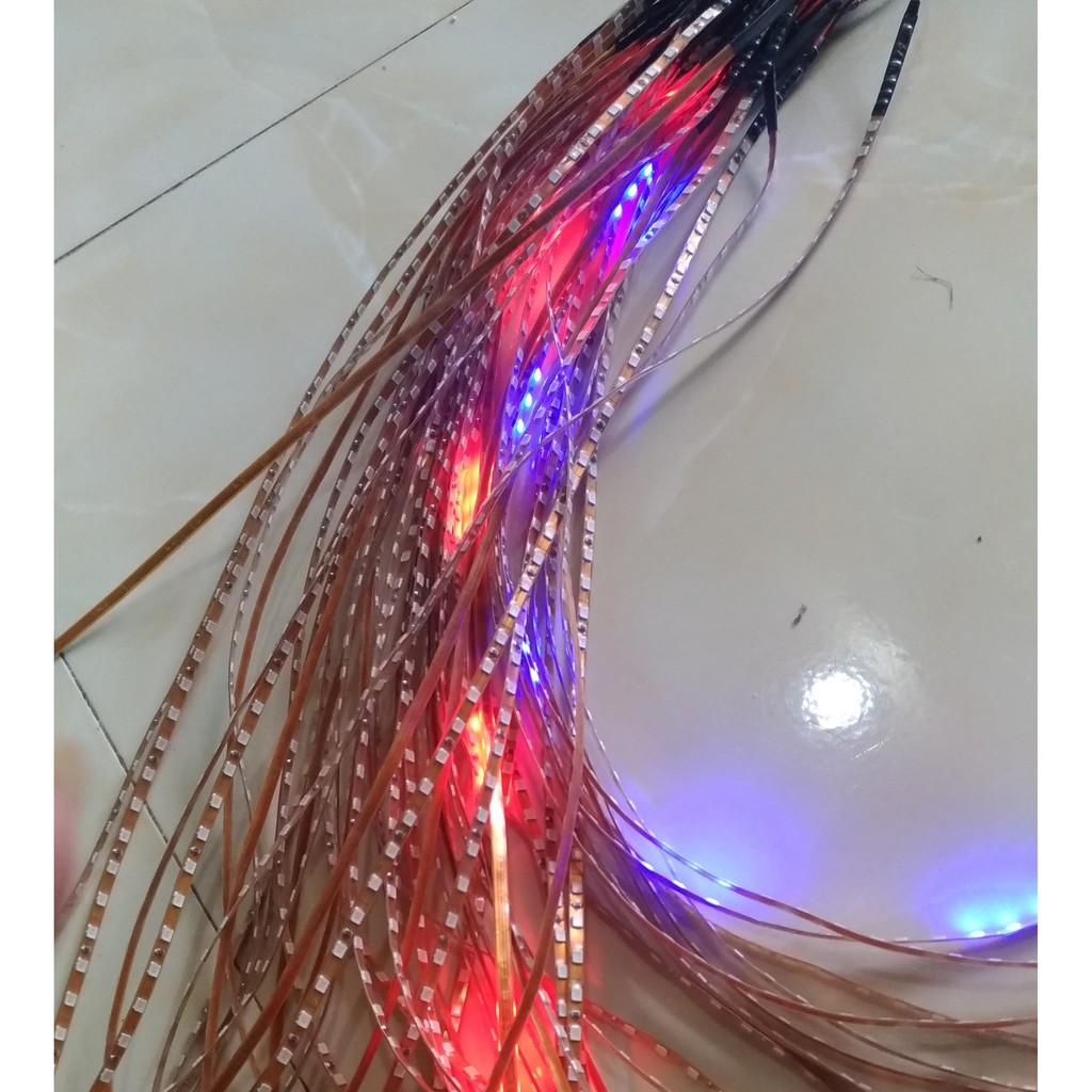 Dây led chạy đuổi dán ô tô - xe máy - xe điện 12v siêu đẹp chống nước