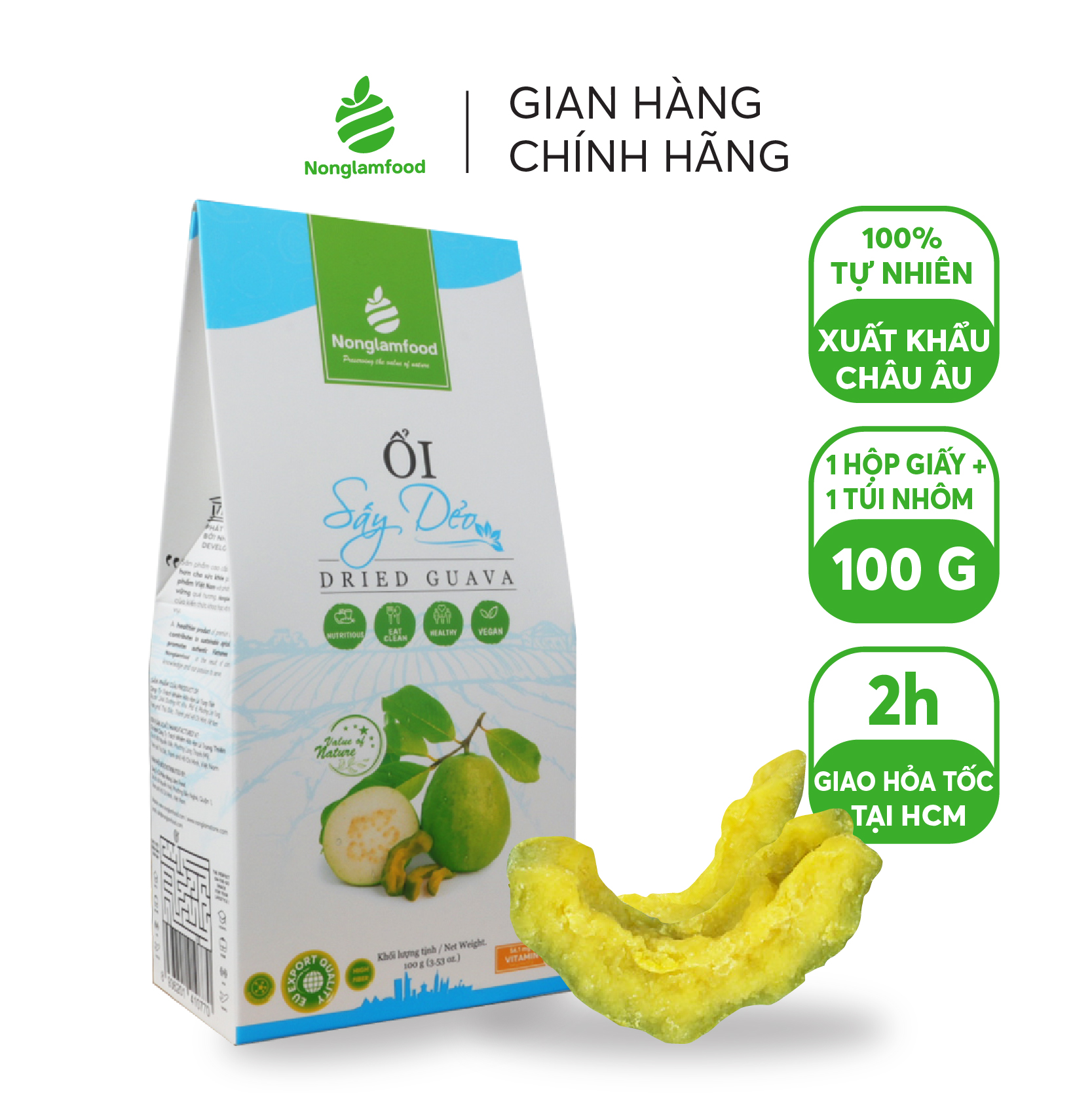 Combo Giàu chất xơ - 5 Hộp trái cây sấy Nonglamfood | Siêu Khoáng Chất | Tăng sức đề kháng | Chuẩn xuất khẩu châu Âu