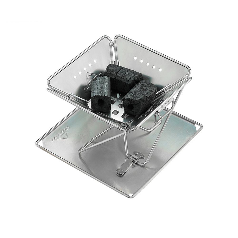 Tấm Carbon Bằng Thép Không Gỉ Cho Bếp Nướng Bbq Campingmoon T-095