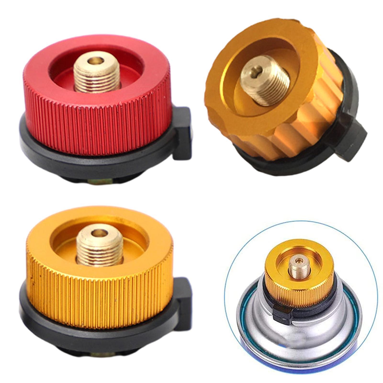 3Pcs Camping Gas Stove Adapter Connector Adapter Lightweight for Picnic Camping Hiking