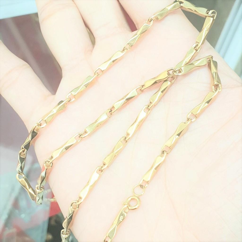 Dây Kiểu Trúc Phay Kim Titanium Cao Cấp- Dùng lâu dài tắm rửa thoải mái không kiêng nước