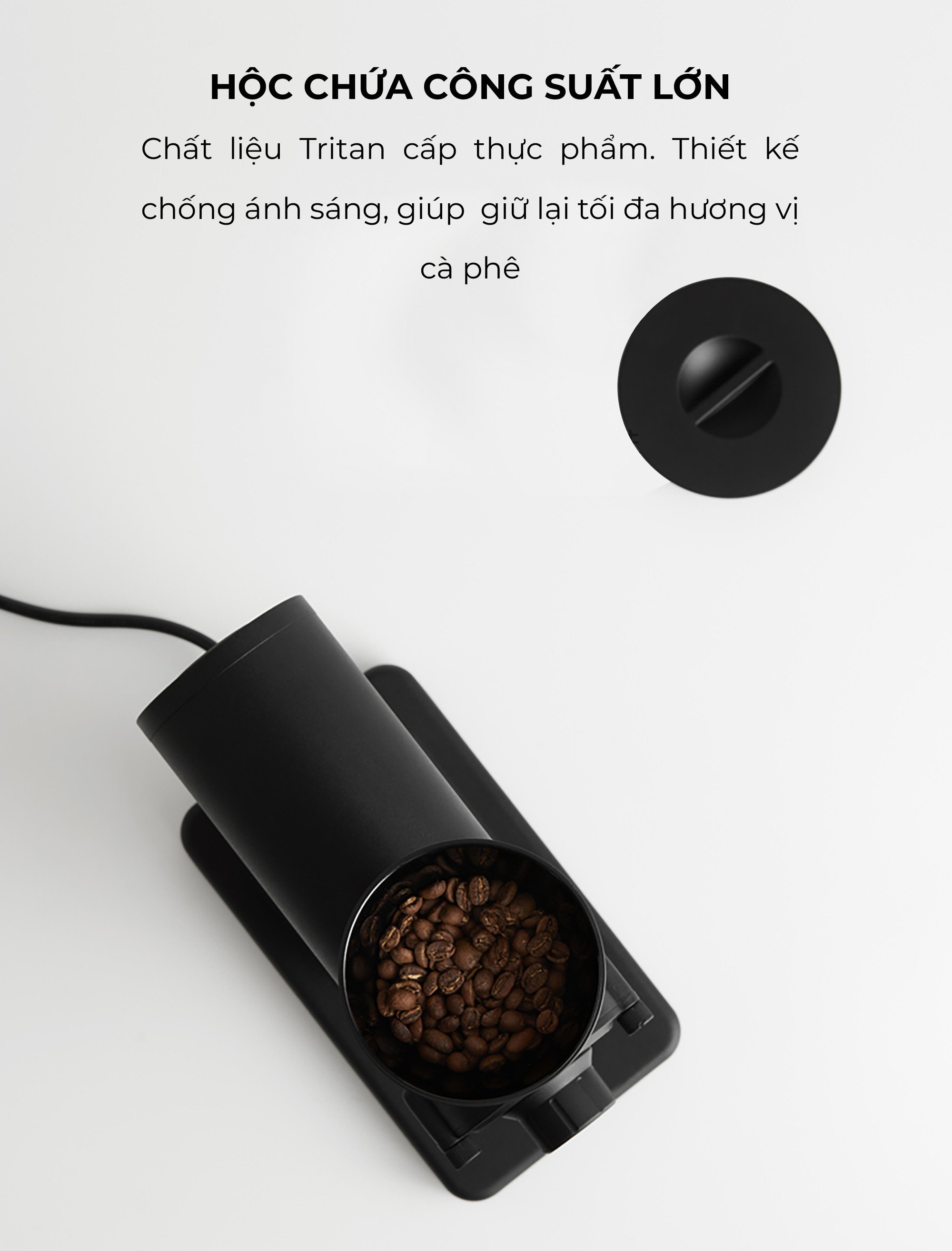 Máy xay cà phê đa dụng G-ONE pro chuyên nghiệp CAFE DE KONA