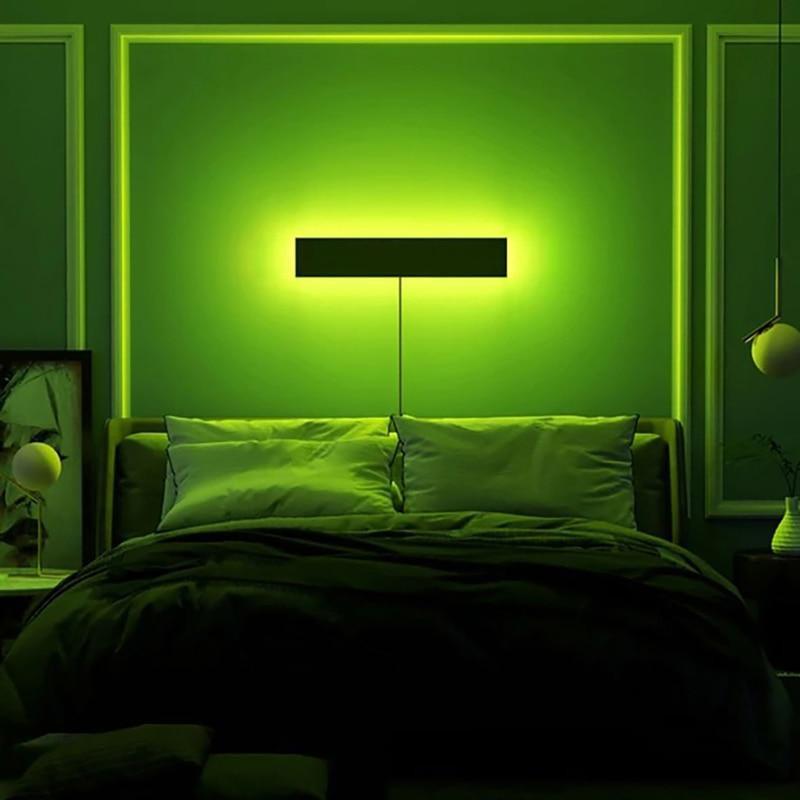 Đèn Led Wall treo tường trang trí phòng ngủ phòng khách phòng làm việc L06 quản lý qua app điện thoại