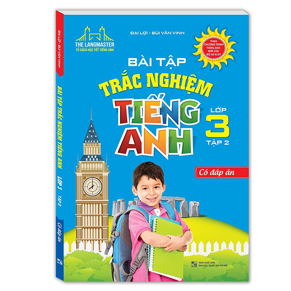 Bài Tập Trắc Nghiệm Tiếng Anh Lớp 3 - Tập 2