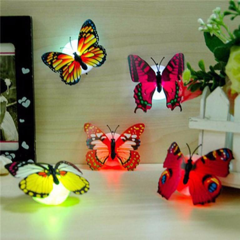 GIÁ SIÊU RẺ - 10 Đèn LED Hình Con Bướm Xinh Xắn