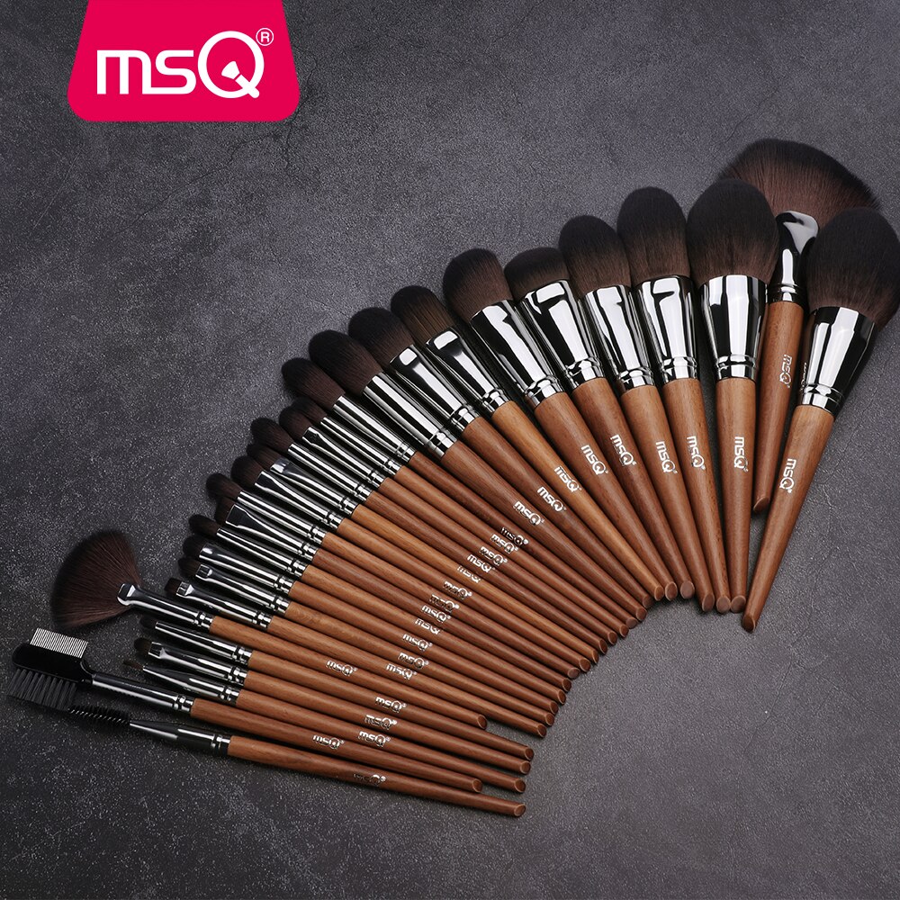 Bộ Cọ Chuyên Nghiệp 28 Cây MSQ 28 Psc Professional Makeup Brushes Set