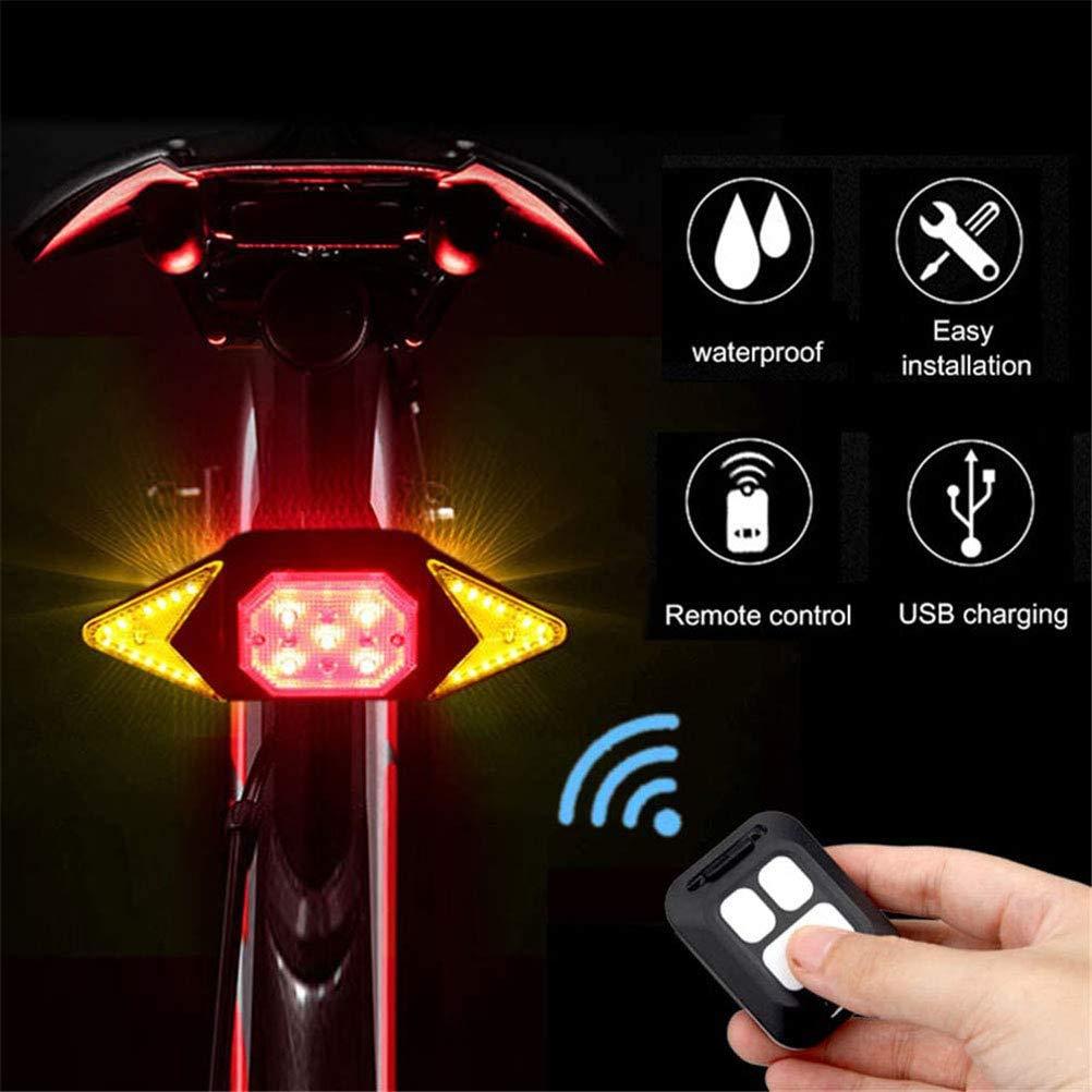 Đèn xe đạp phía sau, tải USB, điều khiển từ xa không dây, các chỉ số