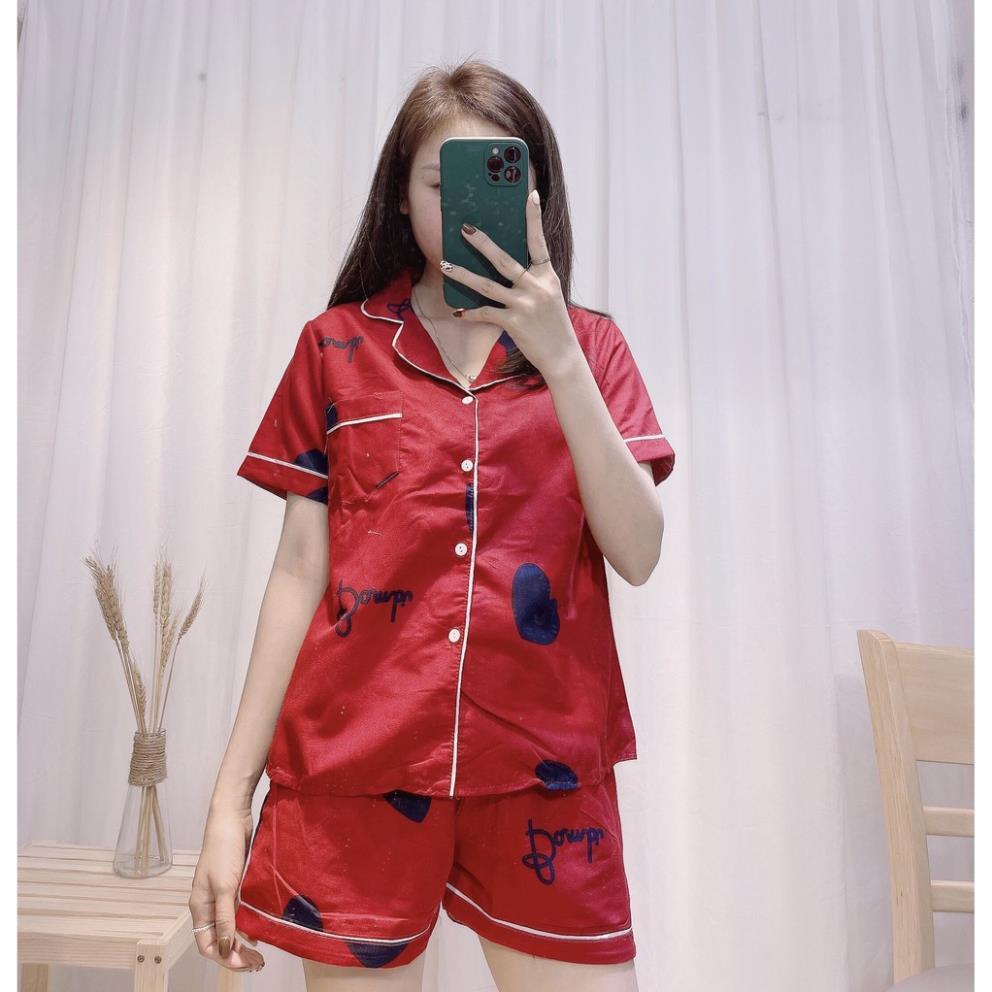 Bộ Cộc Pijama, Bộ Đồ Mặc Nhà Họa Tiết Hoạt Hình Siêu Cute