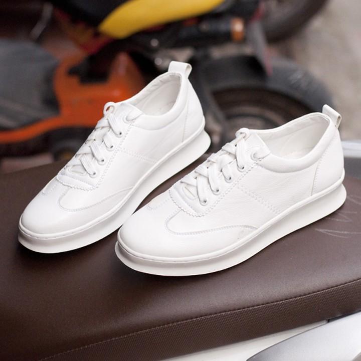 Giày sneaker W Trắng mới T455(L)-TRANG