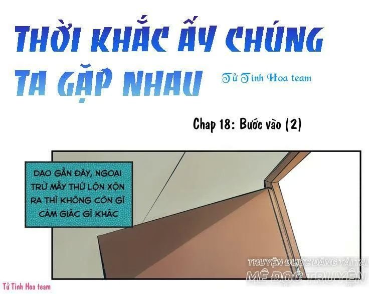 thời khắc ấy, chúng ta gặp nhau chapter 18 1