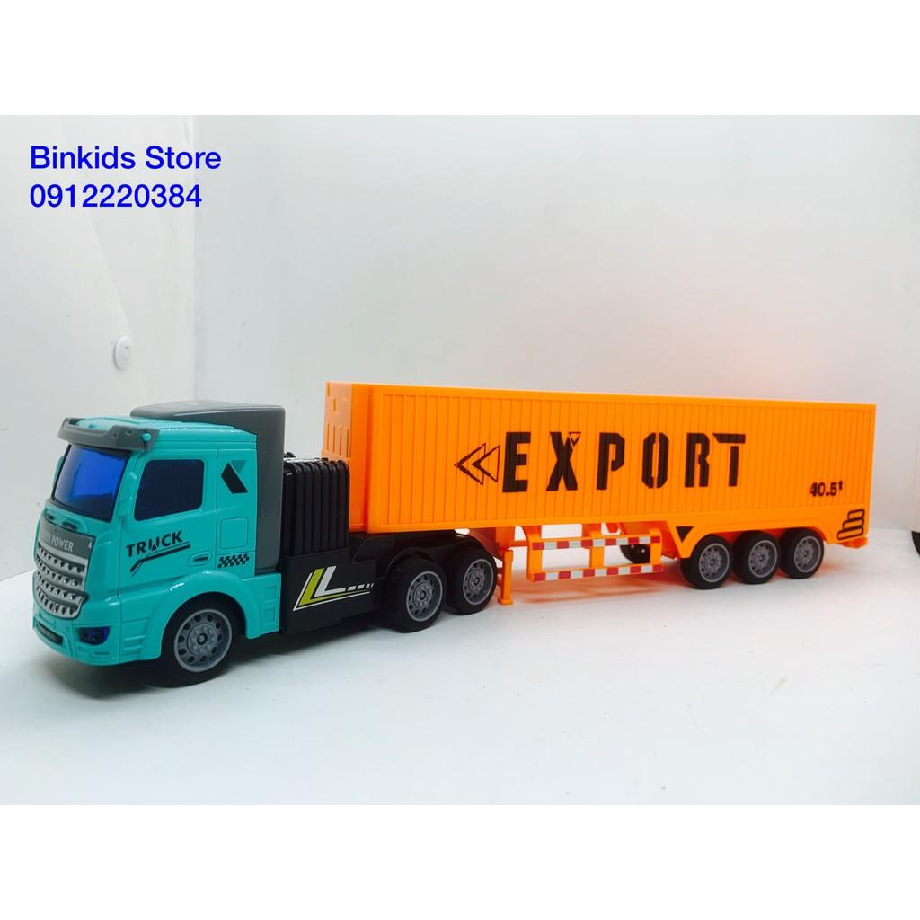Xe Container Điều Khiển Pin Xạc