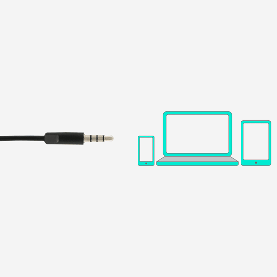 Tai Nghe Chụp Tai Logitech H151 - Hàng Chính Hãng
