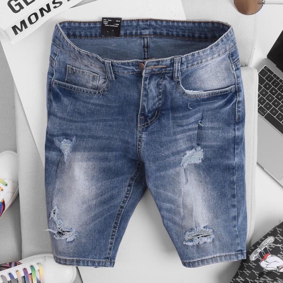 Quần short jean nam ĐNA27