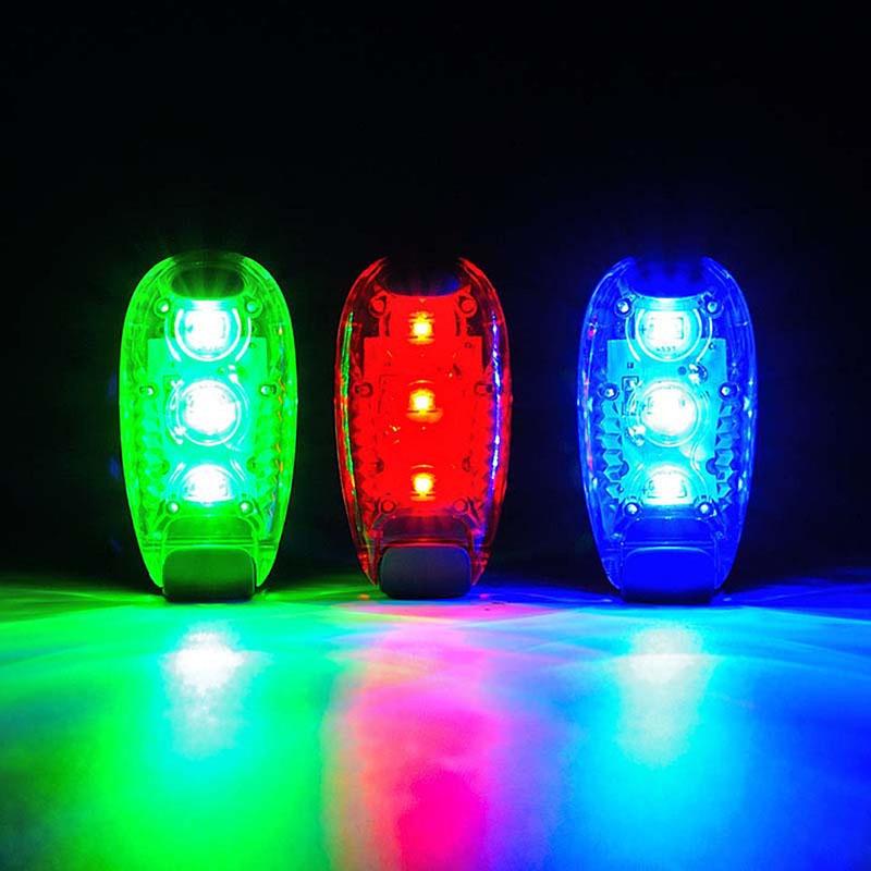 Đèn Led 5 Bóng Cảnh Báo An Toàn Gắn Đuôi Xe Đạp