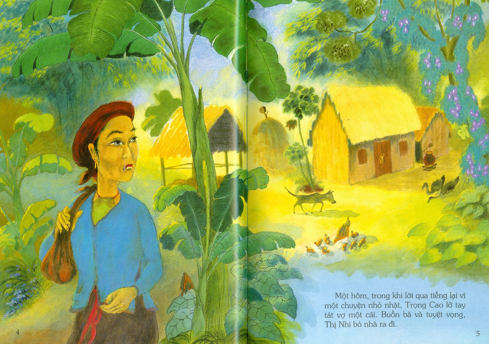 Tranh Truyện Dân Gian Việt Nam - Sự Tích Ông Công Ông Táo