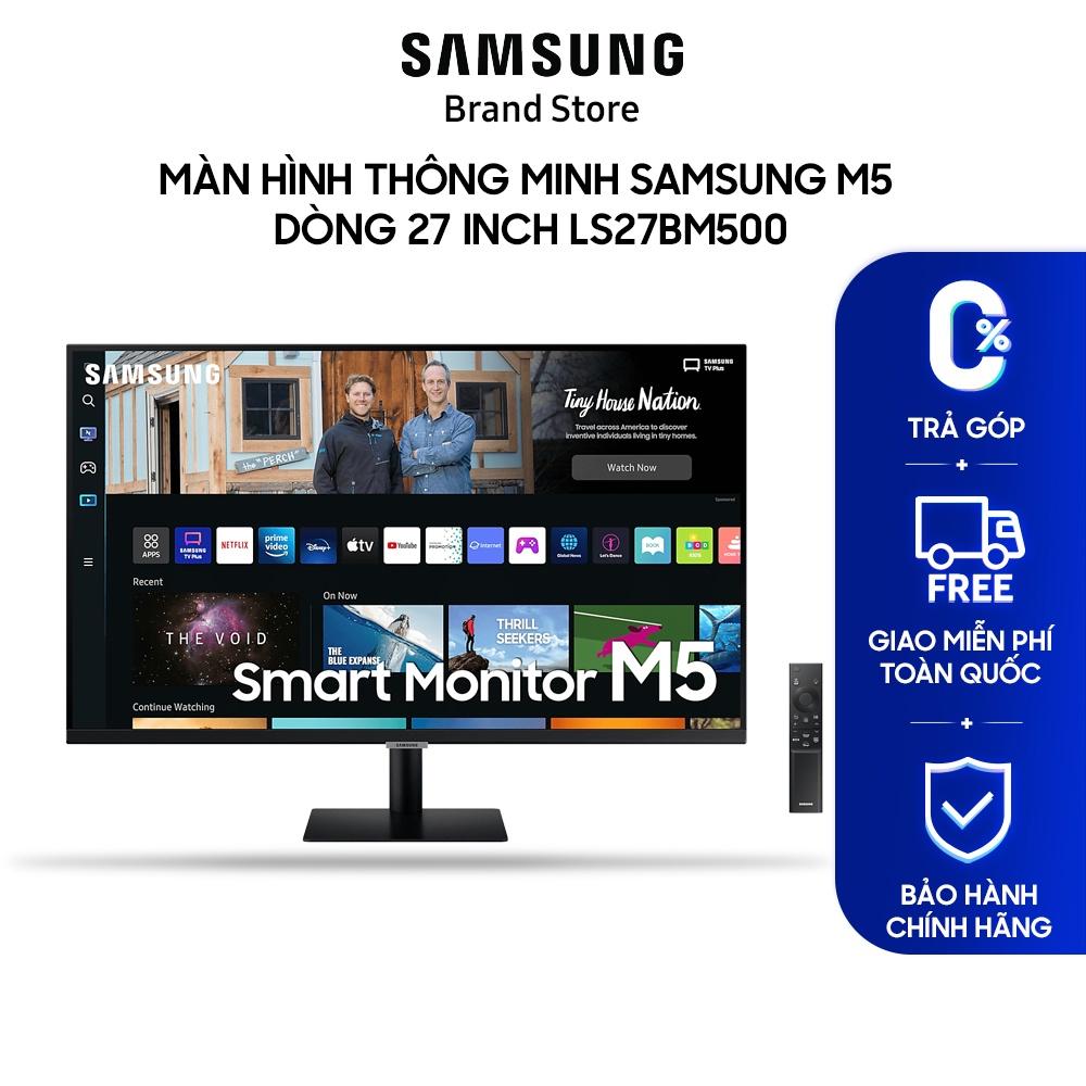 Màn hình thông minh Samsung M5 27 inch Smart Monitor LS27BM500EEXXV- Hàng chính hãng