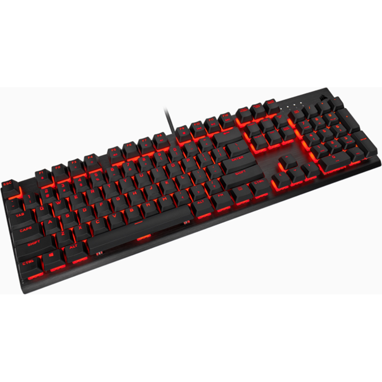 Bàn phím Corsair K60 PRO-Mx VIOLA-Red LED - Hàng chính hãng