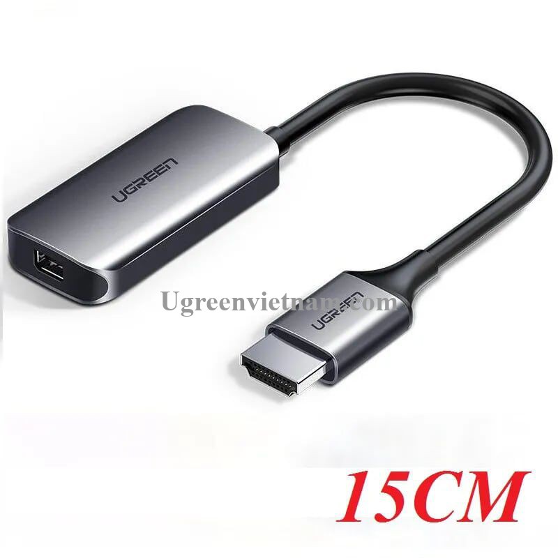 Cáp chuyển HDMI to Mini DisplayPort 4K Ugreen 60352 - Hàng chính hãng