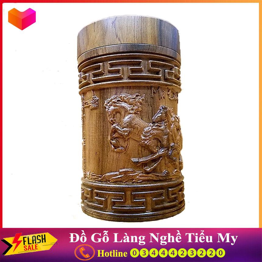 Chè đựng trà, chè mã đáo thành công gỗ bách xanh rất thơm, đẹp sang trọng
