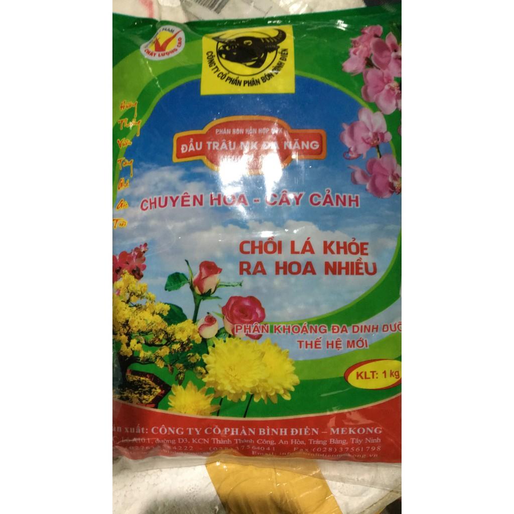 Phân bón Đầu trâu Đa Năng NPK 17-12-7 túi 1kg