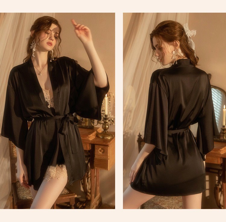 Áo Choàng Ngủ Trơn