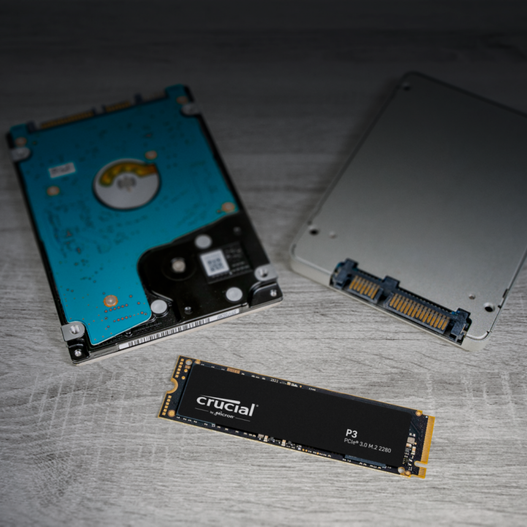 SSD CRUCIAL P3 Gen 3 NVMe 500GB - CT500P3SSD8 - HÀNG CHÍNH HÃNG
