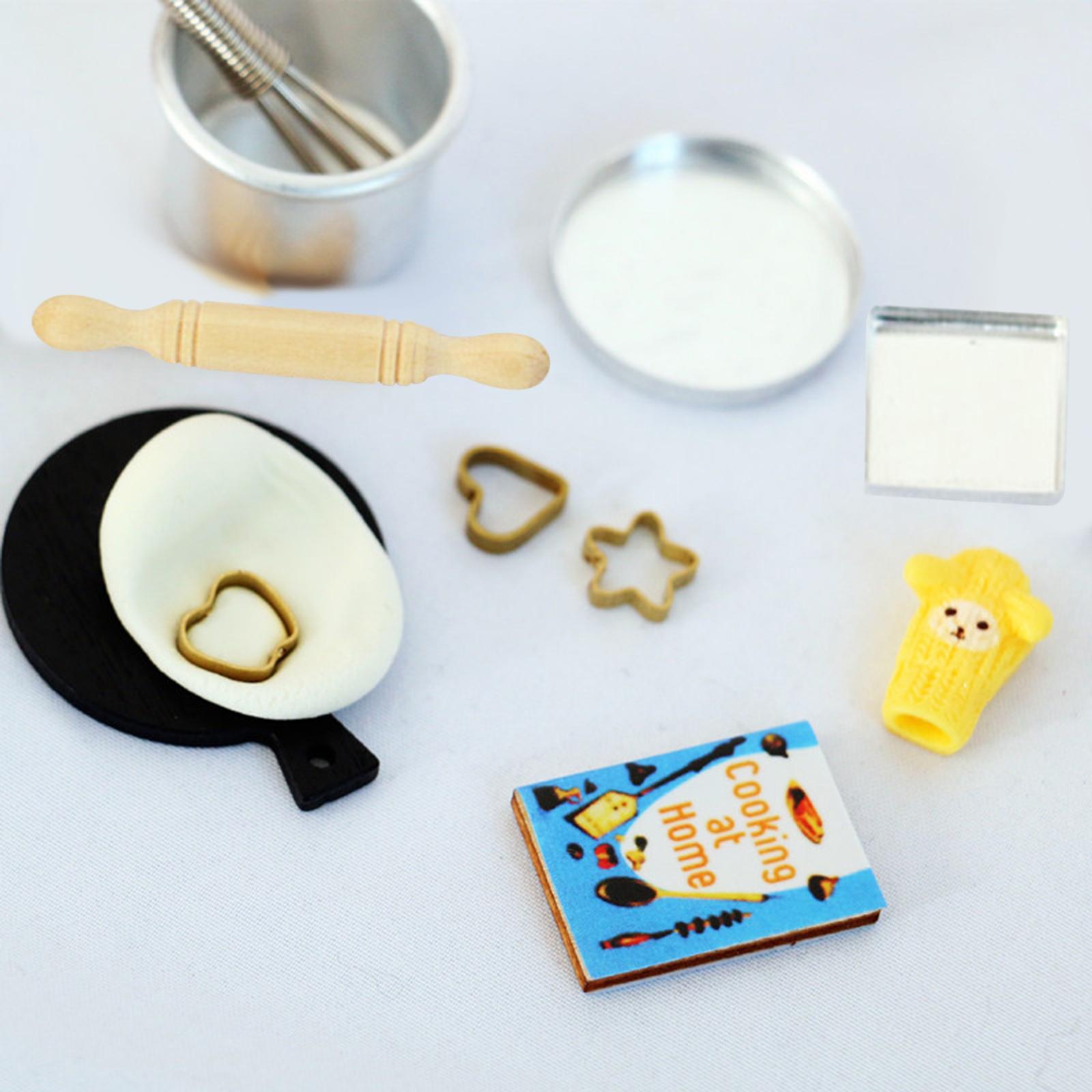 Miniature Food Baking Bread Making Set Style A