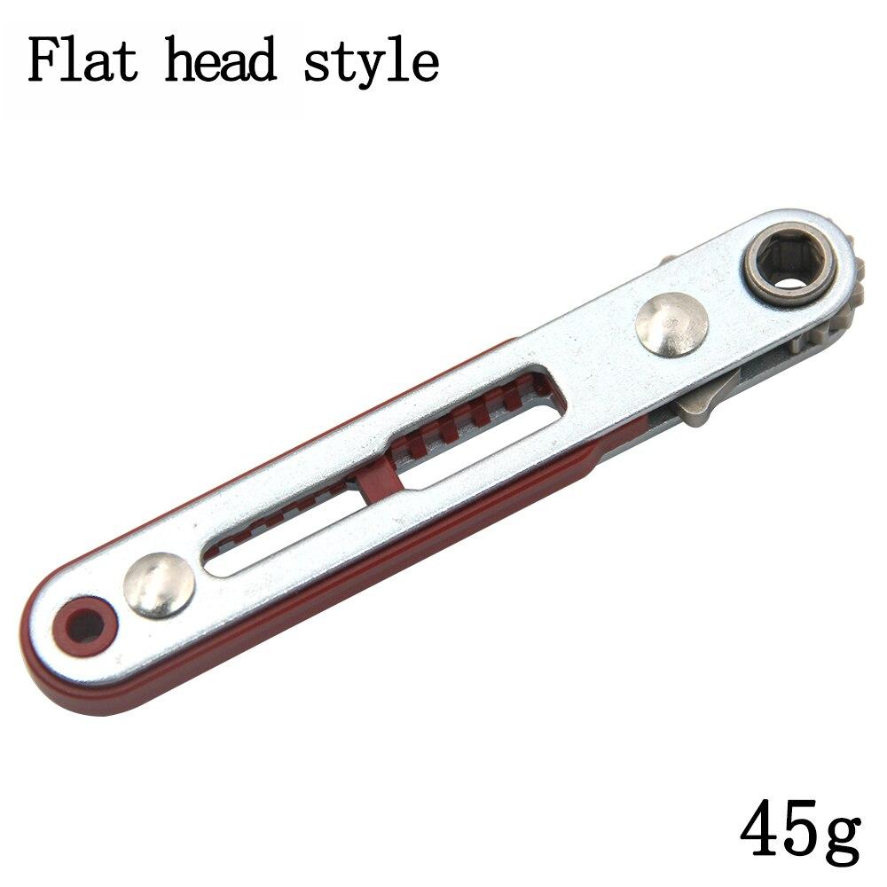 Pha hai chiều chuyển tiếp phía trước và đảo ngược tuốc nơ vít ratchet Elbow Flat Head War