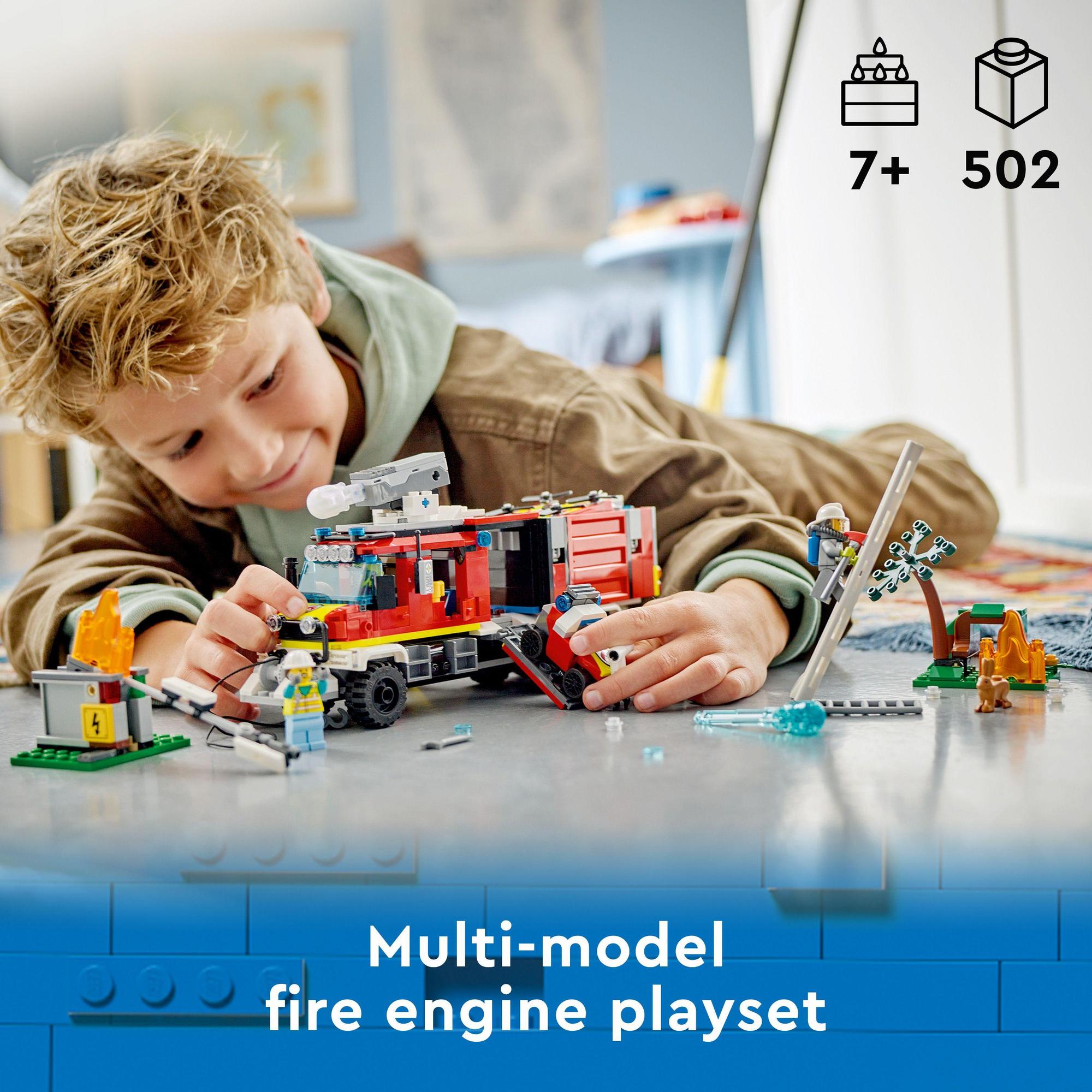 LEGO City 60374 Xe Cứu Hỏa Chuyên Dụng