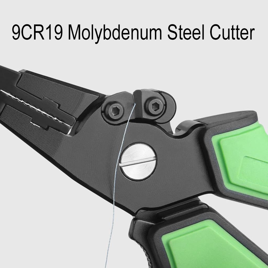 Portable Fish Lip Grabber Gripper Grip Tool Aluminum Fishing Pliers Fish Holder