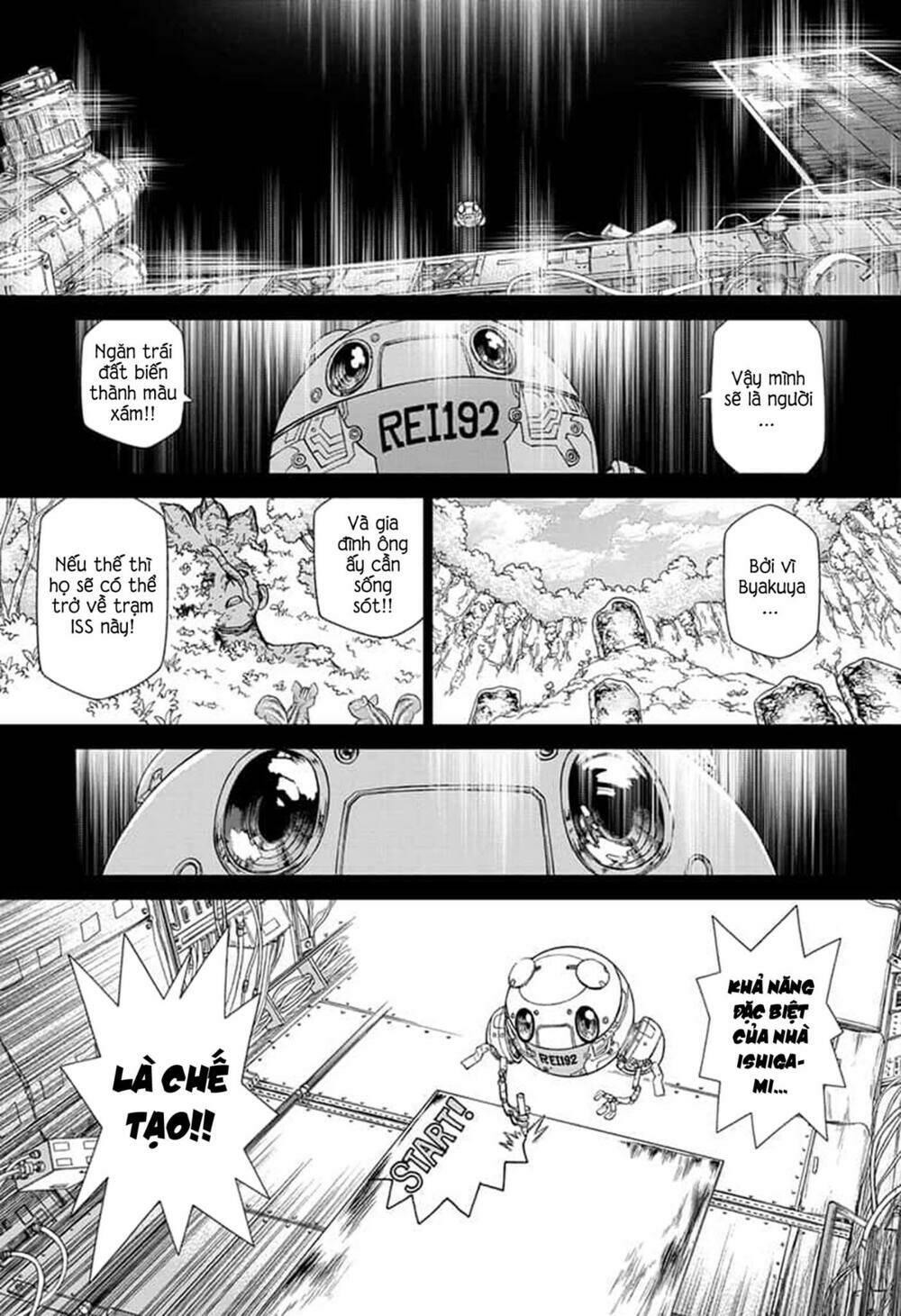 hồi sinh thế giới: byakuya chapter 8 14