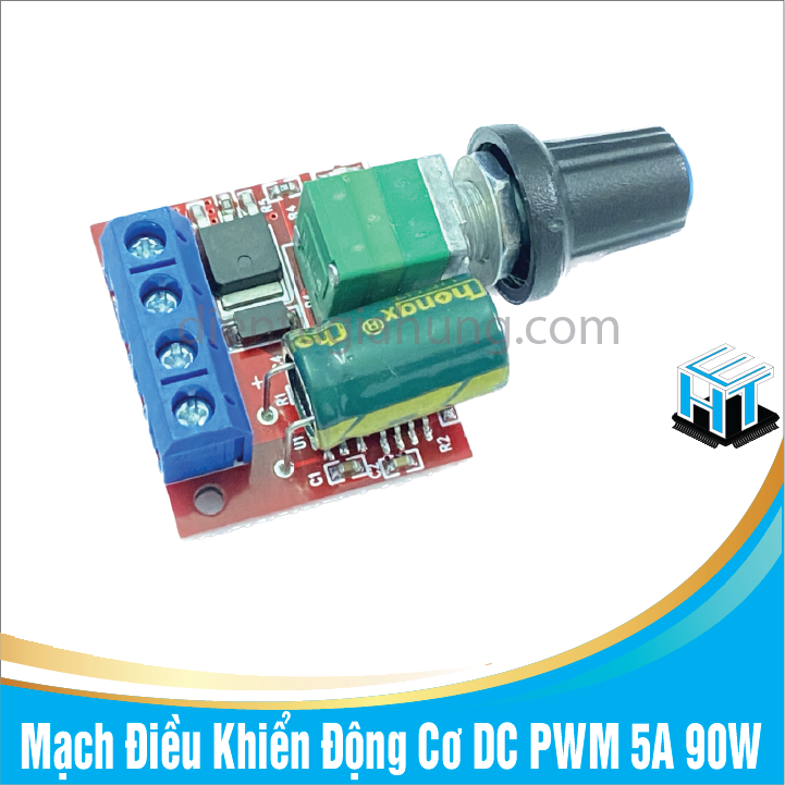 1 Cái Mạch Điều Khiển Động Cơ DC PWM 5A 90W