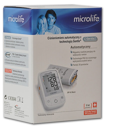 Máy Đo Huyết Áp Microlife A2 Basic (Trắng)