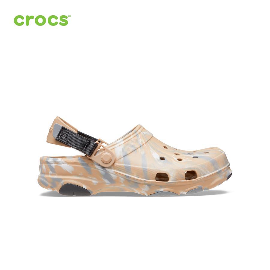 Giày lười unisex Crocs FW Classic Clog U All Terrain Marbled Chai/Multi - 207887-2ZM