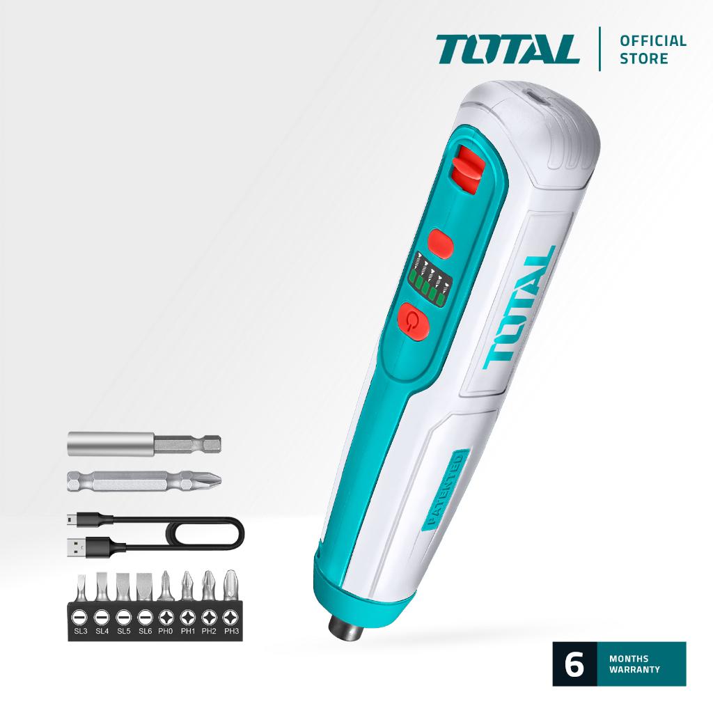 MÁY SIẾT VÍT DÙNG PIN LITHIUM-ION 4V TOTAL TSDLI0423 - HÀNG CHÍNH HÃNG