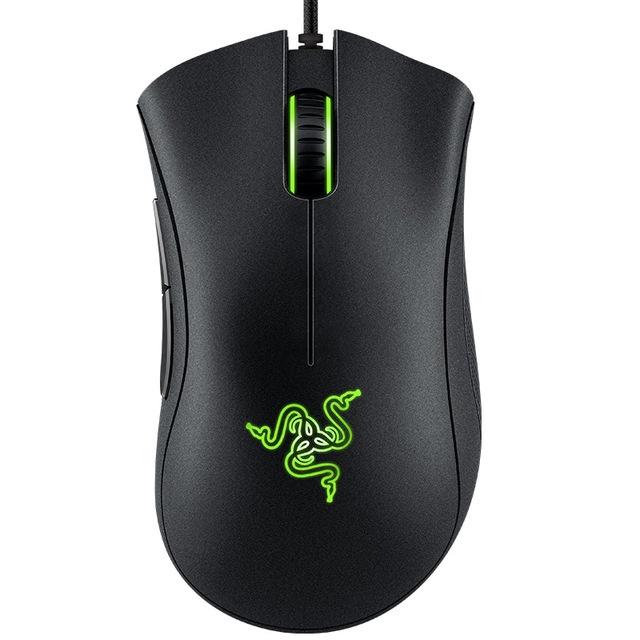 Chuột Quang Chơi Game RAZER-DeathAdder Có Dây USB Cho PC Và Laptop Với 5 Nút Độc Lập 6400DPI