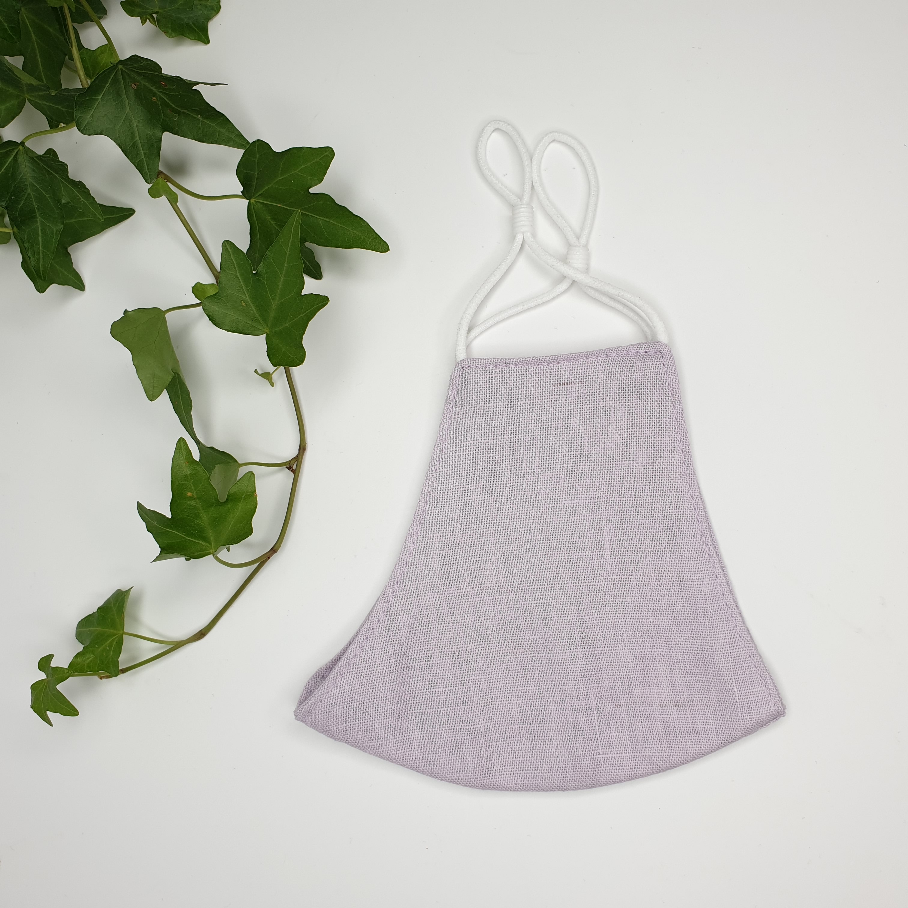 Khẩu trang vải Linen  trơn T02