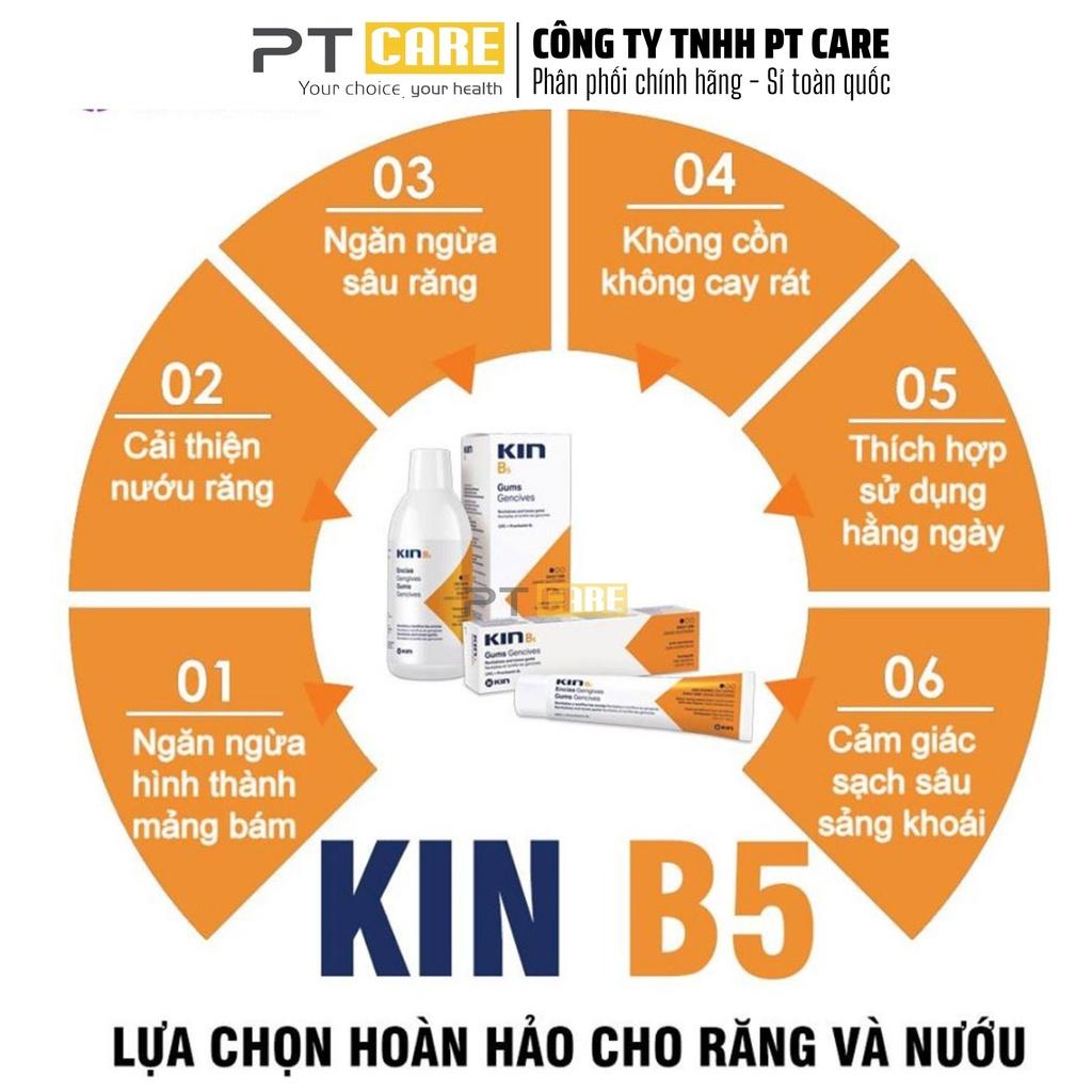 Nước súc miệng Kin Gingival Viêm Nướu, B5, Sensikin Ê Buốt, Fluor Kin Trẻ Em, Ortho Kin Niềng Răng Chỉnh Nha