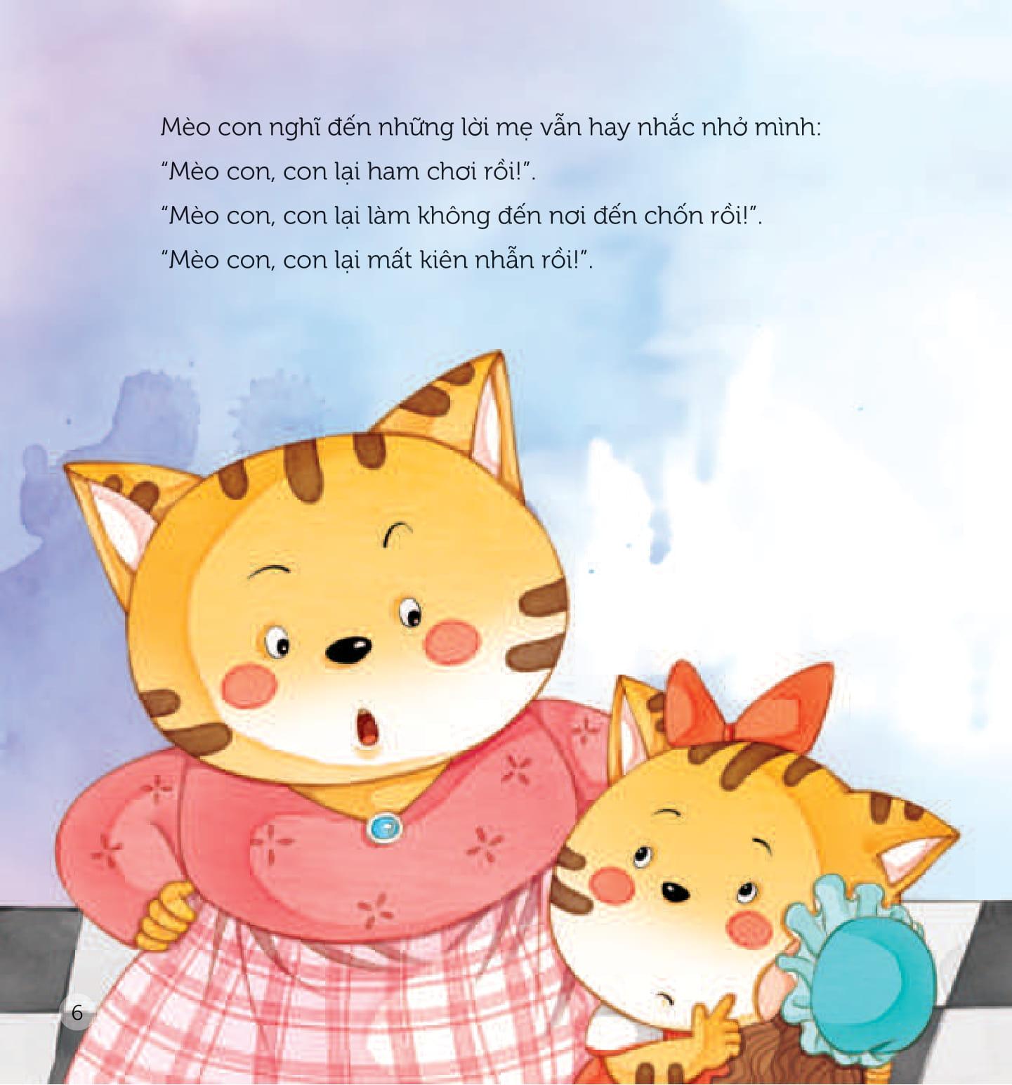 Sách - Nuôi Dưỡng Tố Chất Thành Công - Kiên Nhẫn Theo Đuổi Mục Tiêu - Mèo Con Học Múa