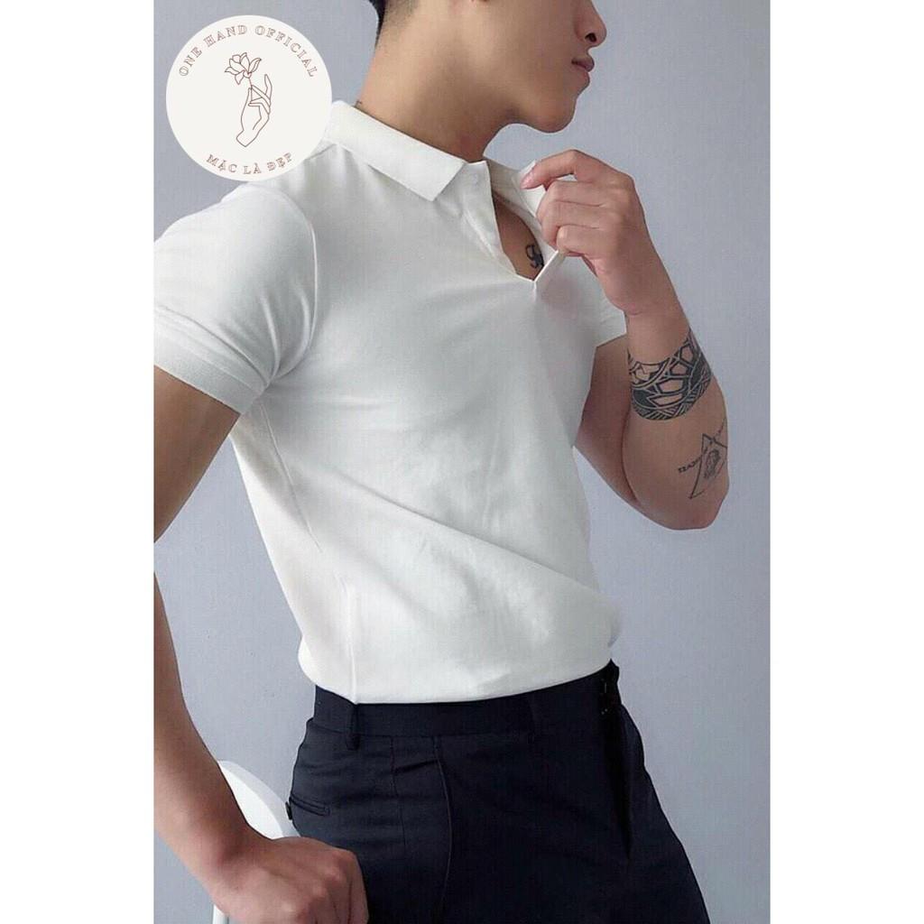 Áo Polo Nam Trơn Áo Thun Nam Trơn Ngắn Tay Cổ Bẻ Mặc Văn Phòng - Mặc Là Đẹp - Mã PLT