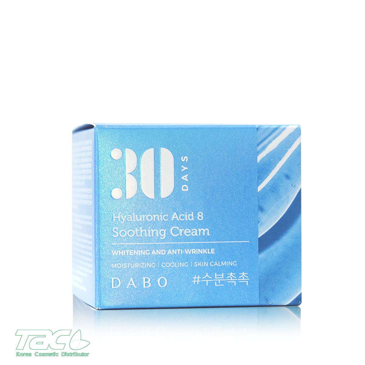 DABO Kem dưỡng da cấp ẩm chuyên sâu Hyaluronic - DABO Hyaluronic Acid 8 Soothing Cream 100ml Hỗ trợ dưỡng ẩm sâu, làm sáng da, làm giảm nếp nhăn, tăng đàn hồi cho da