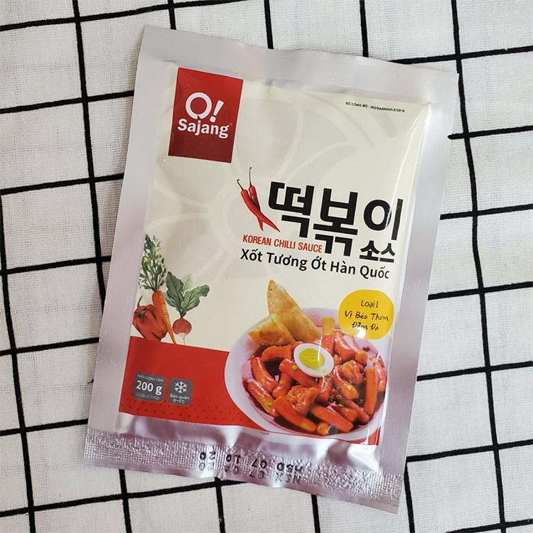 Bánh gạo thỏi Tokbokki Hàn Quốc 1kg